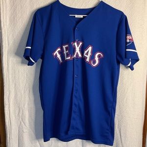Texas Rangers Jr Rangers Club Jersey